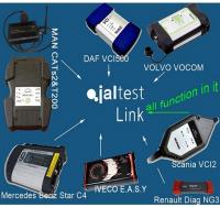China Jaltest link Heavy Duty truck &amp; car diagnosis 24V diesel Electronic Data Link for all factory