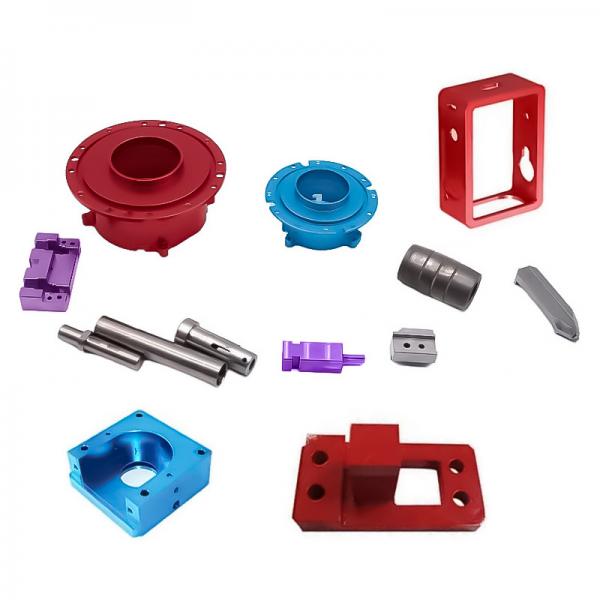 Quality 5 Axis Turning Precision CNC Machining Parts Durable Color Anodized for sale