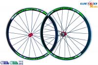 China Road Bike 700c 38mm Aluminum Bicycle Wheels AA6063 T5 Customized Size 12&quot; to 22&quot; factory