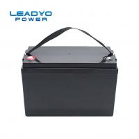 Quality LEADYO 12V 100Ah Rechargeable Battery Lifepo4 Battery Pack 5000 Times Long Life for sale