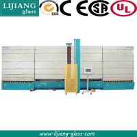 China Intelligent Vertical Edge Deleting Machine For Low - E Glass And Double Glazing Glass factory