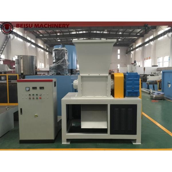 Quality BS-600 Single Shaft Plastic Shredder Machine Strong Crushing Ability 45KW Motor Power for sale