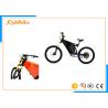 China Fast Full Suspension Powerful Electric Bike 1500w / Electric Powered Mountain Bike With 48v Samsung Lithium Battery factory