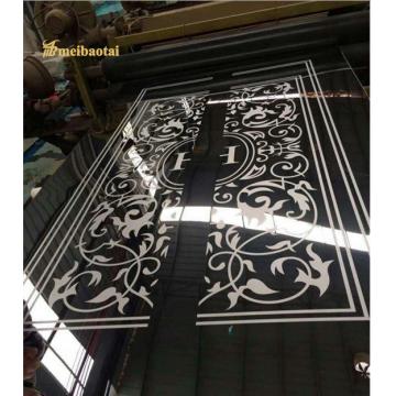 Quality Flower Etched Stainless Steel Sheet , Ss 304 Sheet 2438mm Size for sale