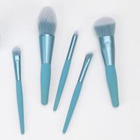 China Matte PBT Hair 5pcs Makeup Brush Set Mini Travel Makeup Brush Set factory