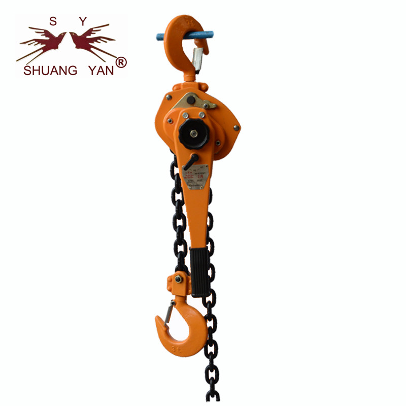 China 1 Ton Chain Block Lifting Equipment Running On Roller Bearings factory