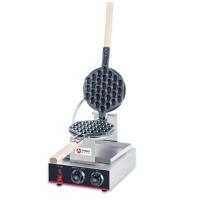 China 220V Commercial Electric Bubble Waffle Maker for Hong Kong Style Belgian Egg Waffles factory
