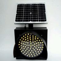 China 300mm 1 Appearance Solar Powered Panel Traffic Warning Light SG-301 for sale