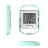 China ABS Modern Table Digital Alarm Clock With Temperature Display And Alarm Function factory