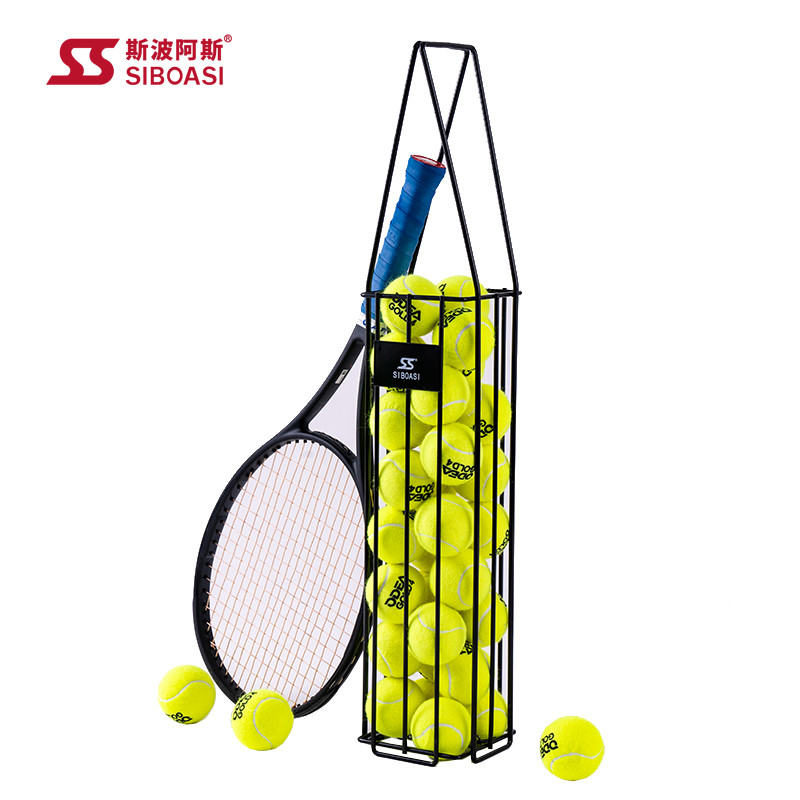 China 42 Balls Steel Tennis Pick Up Basket With No Erosion for sale