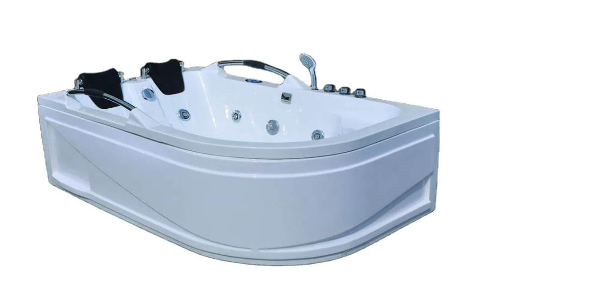 China Bubble Massage Sanitary Bathtub Whirlpool Extra Large Soaking Tub For Two Acrylic factory