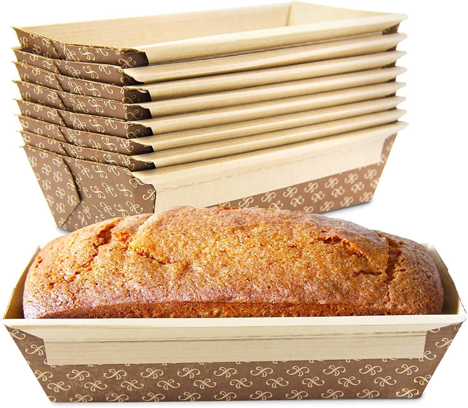 China Disposable Paper Baking Loft Mold Cake Kraft Lightweight Rectangular factory