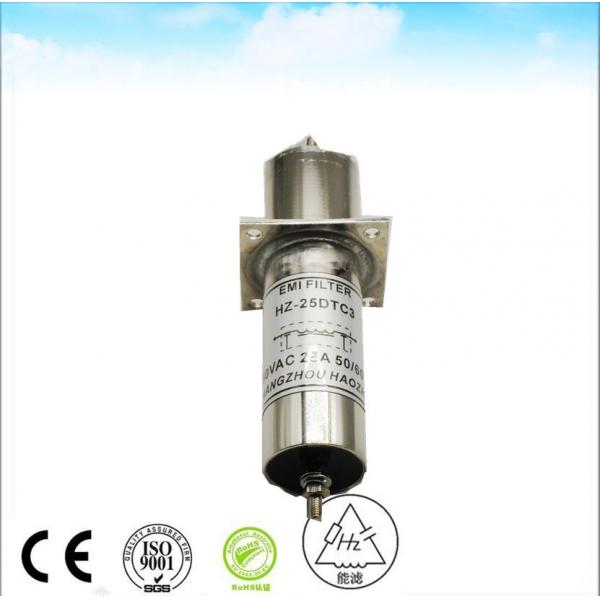 Quality 250VAC 25A Electrical Vacuum Power RF Feedthrough Capacitor for mri rf shielding for sale