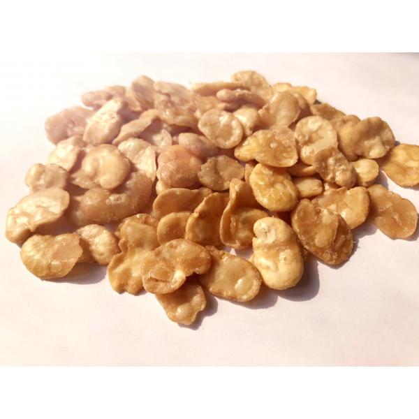 Quality Good Taste Toasted Fava Beansn Garlic Flavor Vitamins Contained Metal Detection for sale