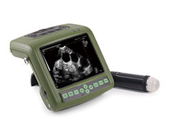 Quality Mobile Ultrasound Machine Veterinary Ultrasound Scanner Easy to See Backfat Max Display Depth of 20cm for sale