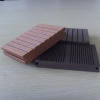China Wood Plastic WPC Solid Decking factory