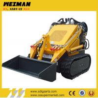 China hysoon hy380, mini track loader for sale, mini skid steer,small garden tractor loader back factory