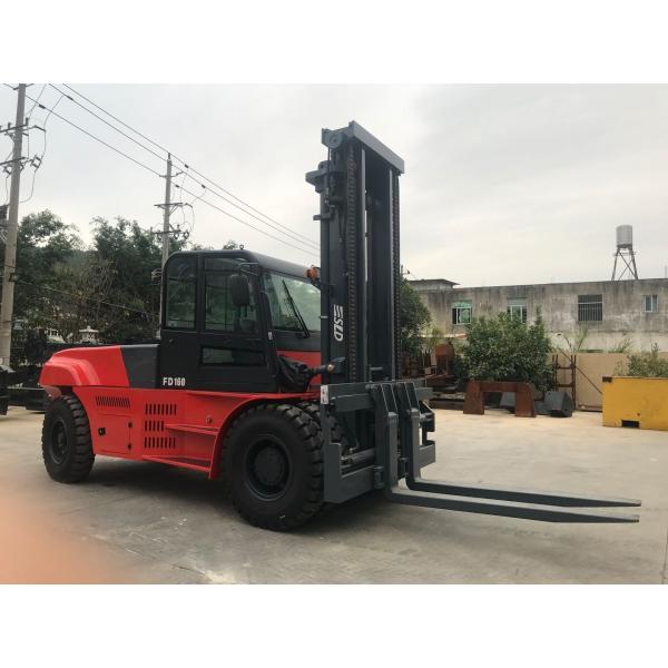 Quality Container Lift Diesel Operated 16 Ton Heavy Lift Forklift For Truck for sale