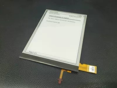 Quality NOOK Simple Touch 6 Inch E Ink LCD Display ED060SCE PVI EPD Model With Backlight for sale