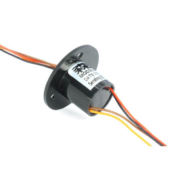 Quality Miniature Capsule Slipring Electrical Slip Ring OD 12.5mm 6~18 Circuits Signal for sale