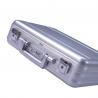 China MS-M-01 S Anodize Silver Aluminum Briefcase Aluminum Attache Tool Case factory