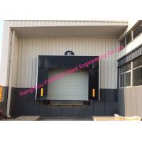 China Mechanical Retractable Inflatable Industrial Garage Doors Seals Polyester Fabric Door Shelter factory