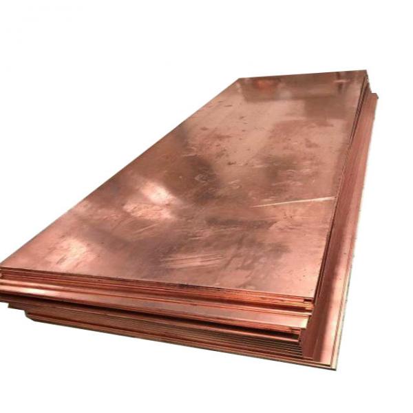 Quality Industrial Embossed Brass Copper Sheet  0.1mm Thickness 2500mm Width for sale