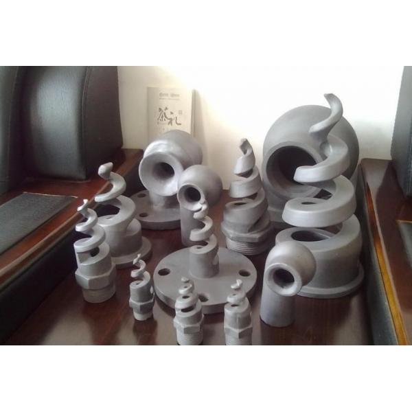 Quality Sic Ceramic Silicon Carbide Ceramics Spiral Nozzle Good Wear Resistance for sale