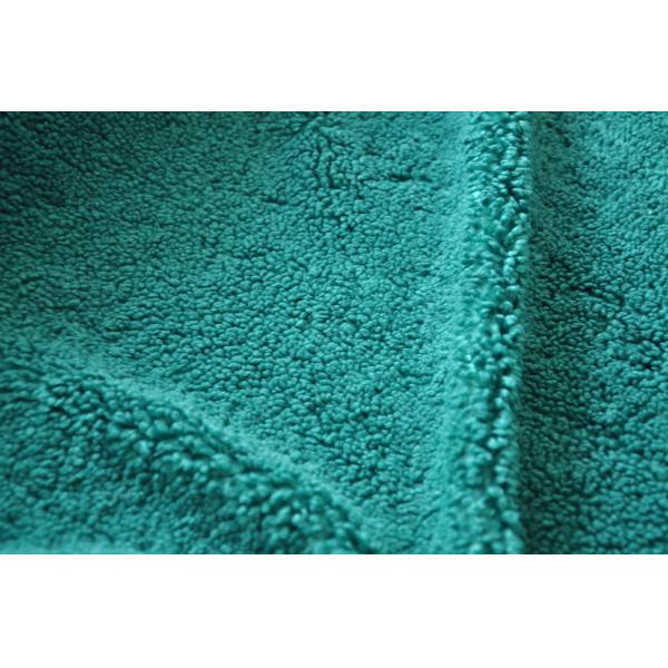 Quality Green 100P Wool Warp Knitted Fabric With Good Longitudinal Stability for sale