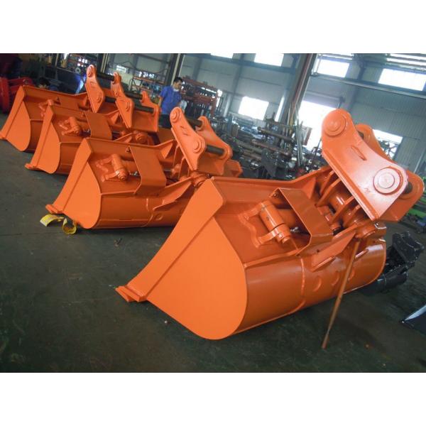 Quality 90 Degree Excavator Tilt Bucket Attachment Q355B NM400 Material for sale