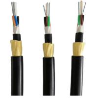 China 6 /12/24/48/96 Core ADSS G652D ADSS Single Mode Armored cable optic fiber for sale