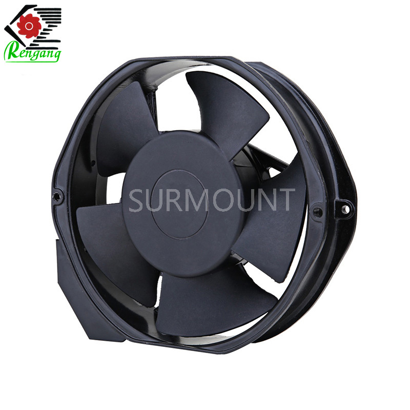 China Soft Wind Centrifugal 150mm Cooling Fan , 110V Axial Fan For Audio Equipment factory
