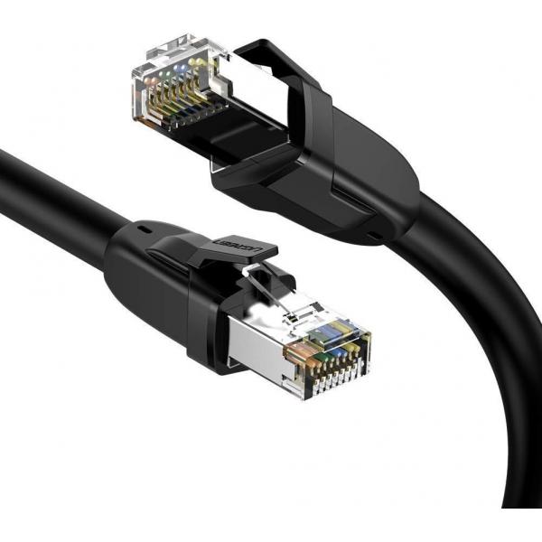 Quality 2000MHz Cat8 Patch Cable Customized BC CCA FLAT Or Round Jacket for sale