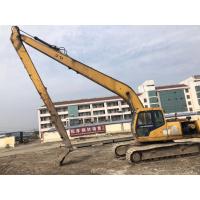 Quality 21M Long Boom Used Excavator Machine Hyundai R210-5D 600mm Shoe Size for sale