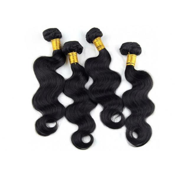 Quality 100% Unprocessed Indian Human Hair Extensions Pure Original Body Wave Double Weft for sale