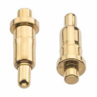 China DIP Mounting Spring Loaded Pogo Pins  With PEG Plated Gold Over Nickel Plating factory