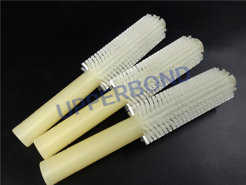 China White Tobacco Machinery Spare Parts MK8 MK9 Nylon Cleaning Long Brush factory