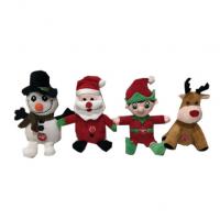 Quality 4 ASSTD 0.23M 9.06IN Christmas Plush Toys Frosty The Snowman Stuffed Animal for sale