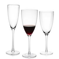 China OEM Service Handmade Wine Drinking Glasses Modern Style Clear Wine Glass Set for sale
