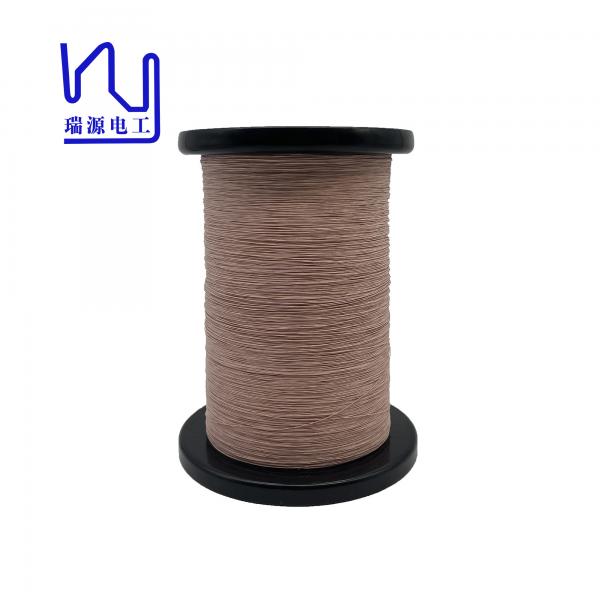 Quality 1ustc-F 40awg /10 Enamel Coated Wire Nylon / Polyester Served Silk Covered for sale