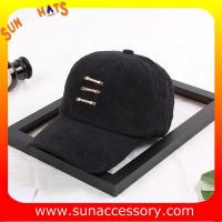 China QF17005  Sun Accessory customized fashion baseball caps for girls  ,caps in stock MOQ only 3 pcs factory