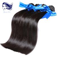 Quality Virgin Malaysian Straight Hair Bundles Tangle Free Human Hair Extensions for sale