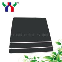 China Climate Neutral Ebony Offset Rubber Blanket 1.95mm Thickness Microground factory
