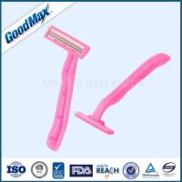China Goodmax Ladies Disposable Razors , Non - Slip Rubbers Ladies Razors For Sensitive Skin factory