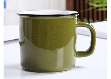 China Printable 16 Oz 350ml Glazed Ceramic Coffee Mugs for sale