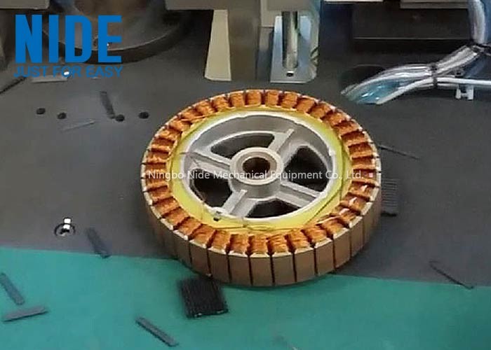 China Armature Automatic Motor Winding Machine For Balance Car Wheel Hub Motor / factory