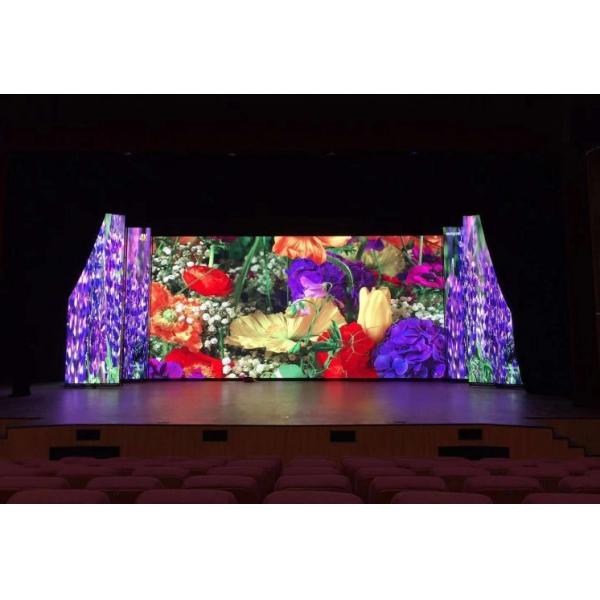 Quality Full Color 64 X 64 Soft Curved Led Displays Screens Mooncell Kystar Control for sale