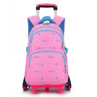 China Waterproof Girl Backpack Trolley Bag For School Lightweight Durable factory
