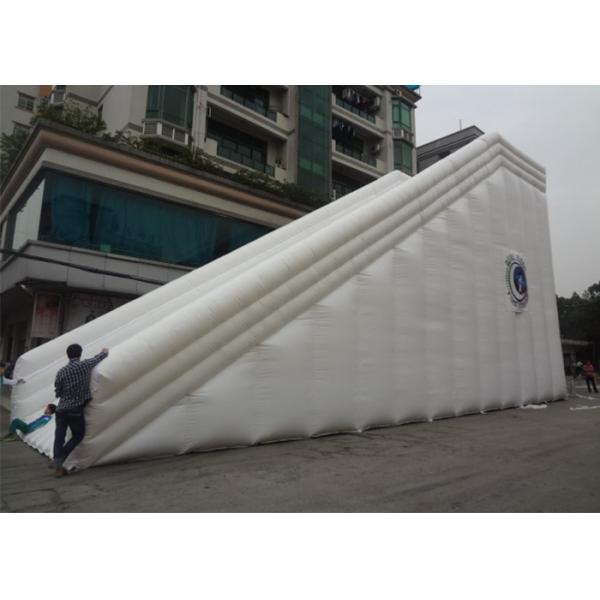Quality Commercial PVC Vinyl Double Lane Kids Big Inflatable Slide For Kids And Adults for sale