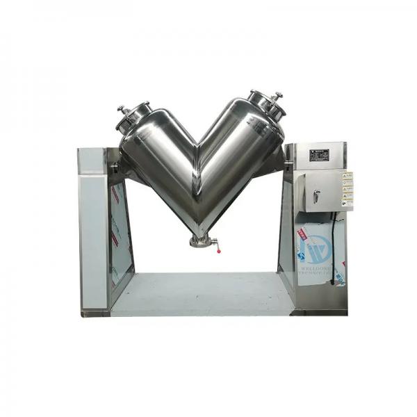 Quality GMP V Type Powder Mixer Sanitary Pharmaceutical Industrial V Cone Type for sale